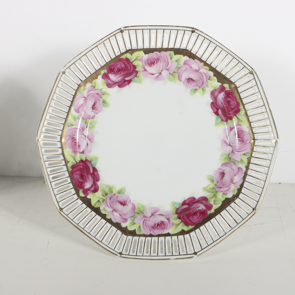 Schumann Bavarian Compote and Assorted Plates