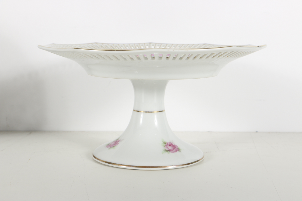 Schumann Bavarian Compote and Assorted Plates