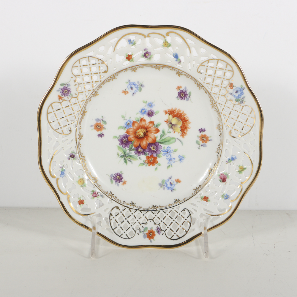 Schumann Bavarian Compote and Assorted Plates