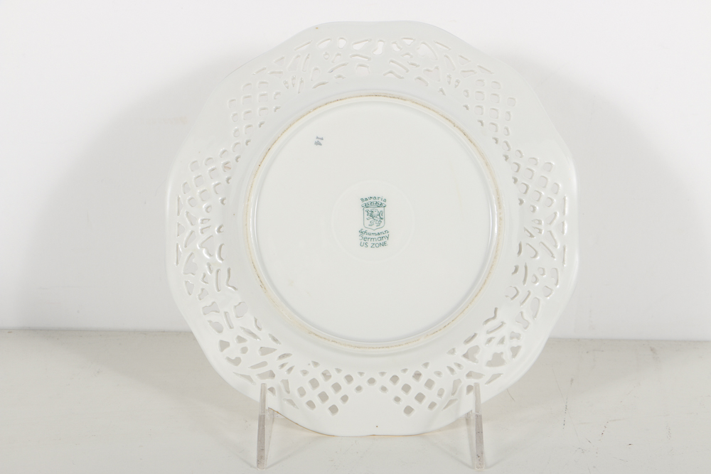 Schumann Bavarian Compote and Assorted Plates
