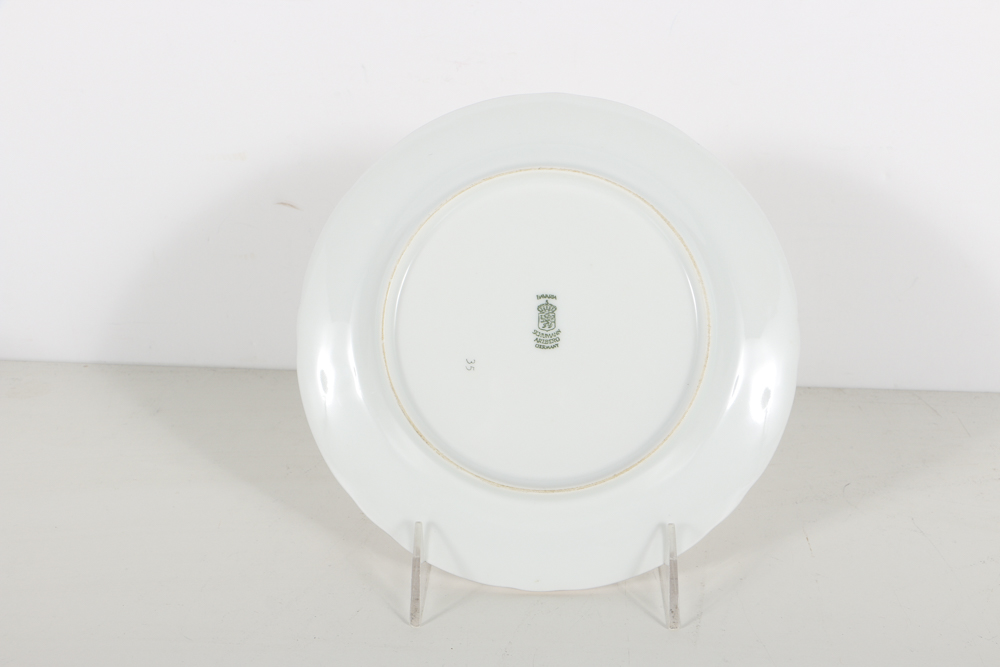 Schumann Bavarian Compote and Assorted Plates