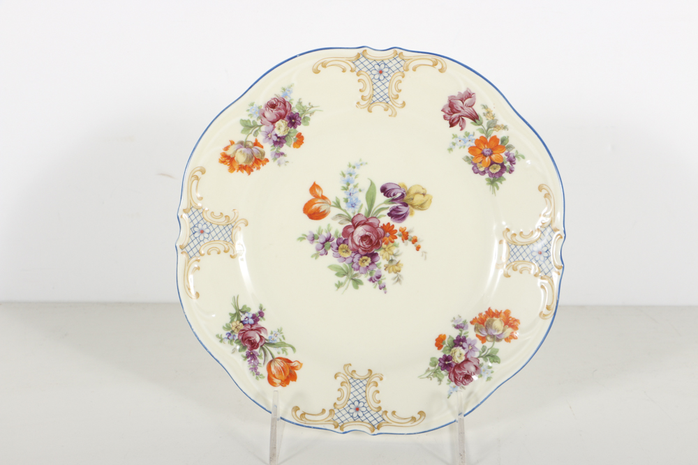 Schumann Bavarian Compote and Assorted Plates