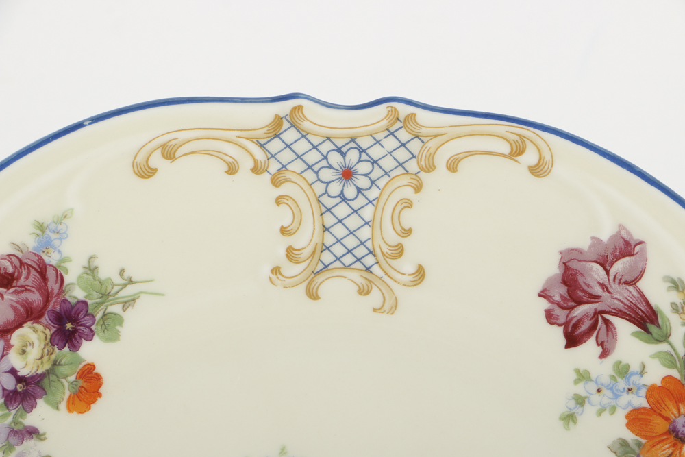 Schumann Bavarian Compote and Assorted Plates