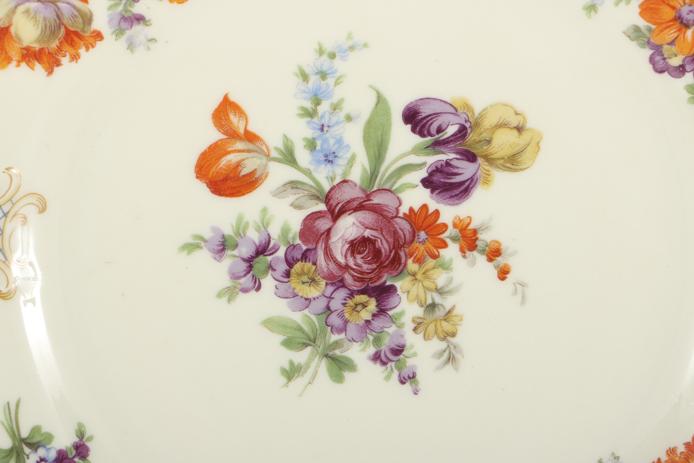 Schumann Bavarian Compote and Assorted Plates