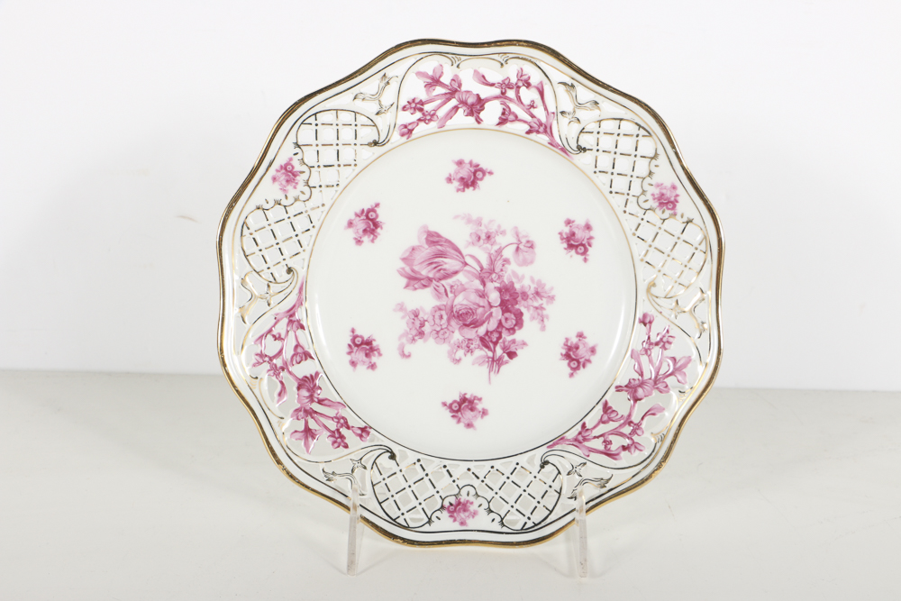 Schumann Bavarian Compote and Assorted Plates