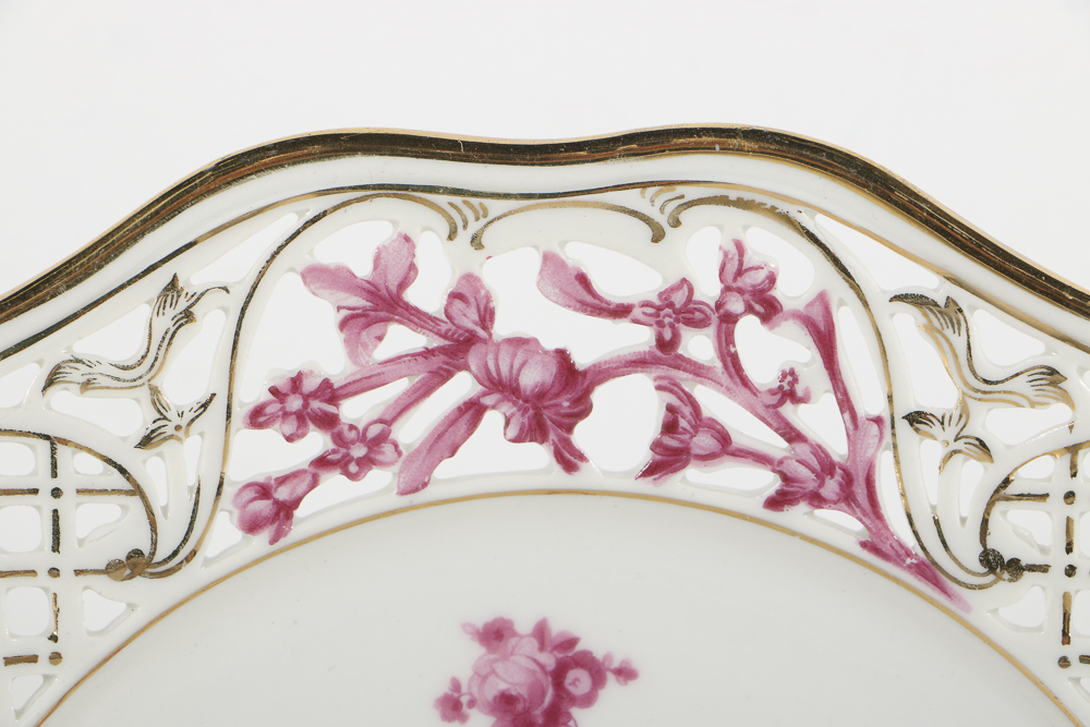 Schumann Bavarian Compote and Assorted Plates