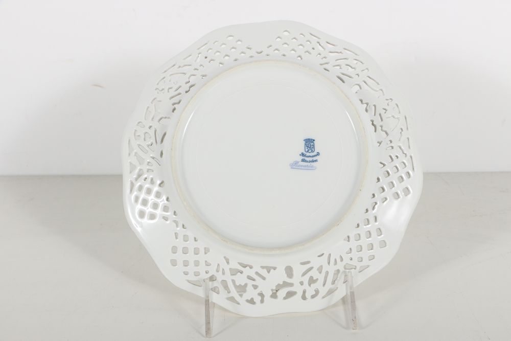 Schumann Bavarian Compote and Assorted Plates
