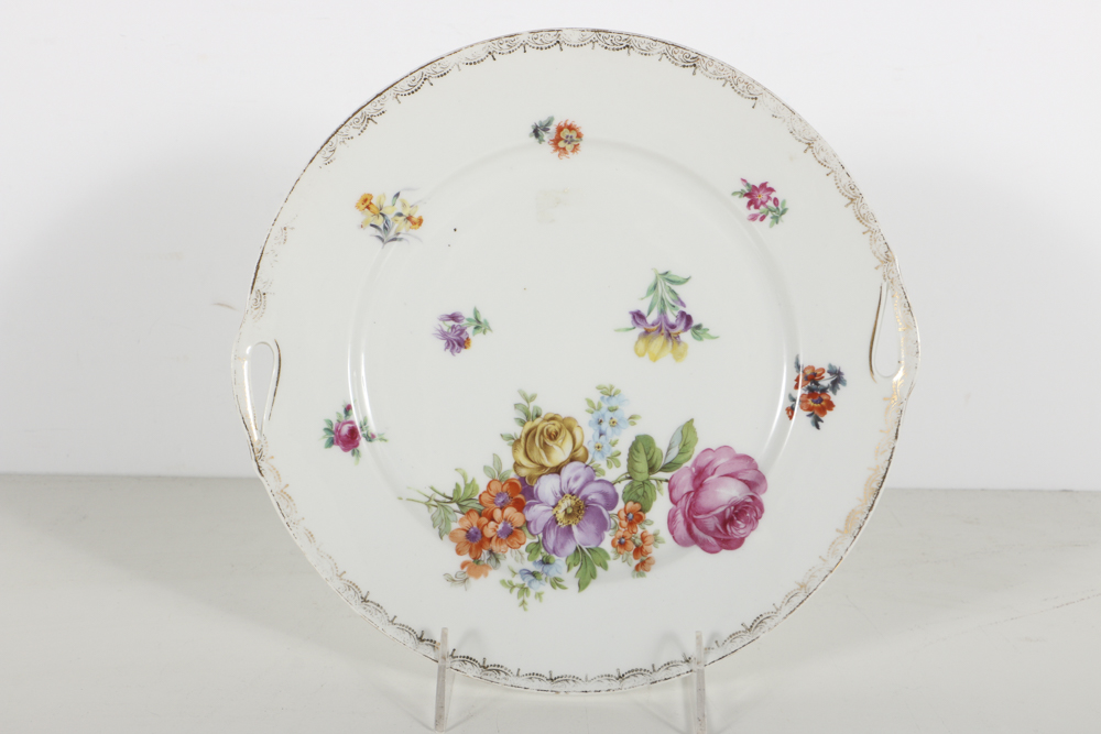 Schumann Bavarian Compote and Assorted Plates