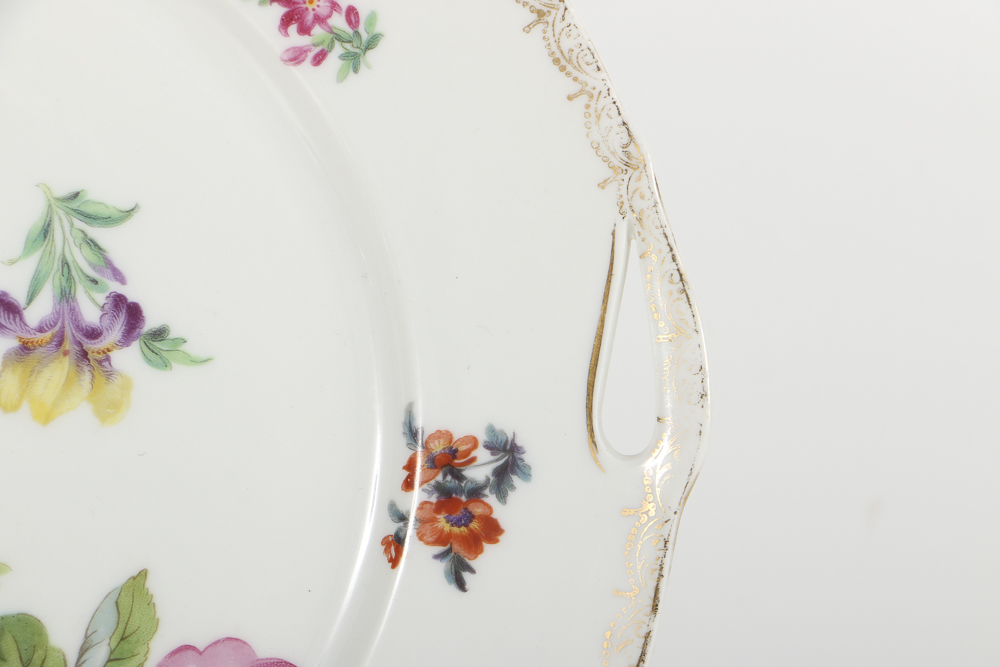 Schumann Bavarian Compote and Assorted Plates