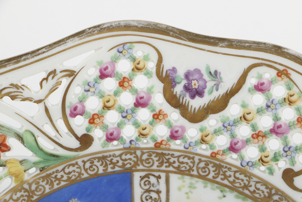 Schumann Bavarian Compote and Assorted Plates