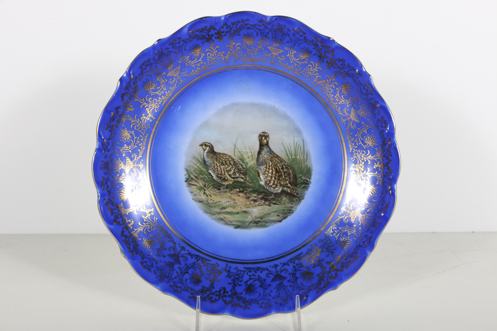 Schumann Bavarian Compote and Assorted Plates