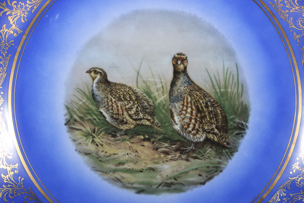 Schumann Bavarian Compote and Assorted Plates