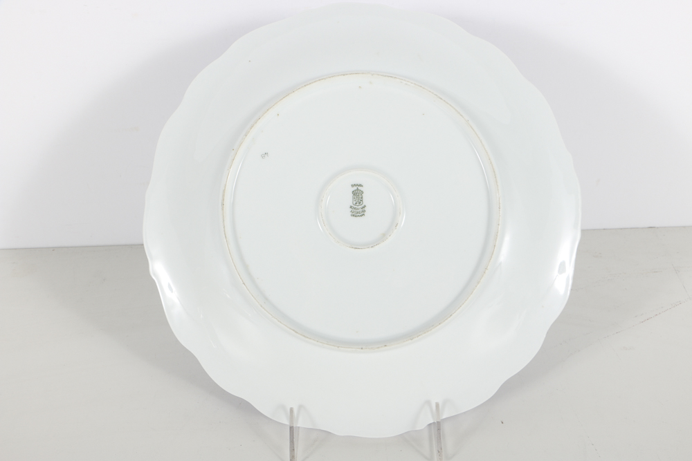 Schumann Bavarian Compote and Assorted Plates