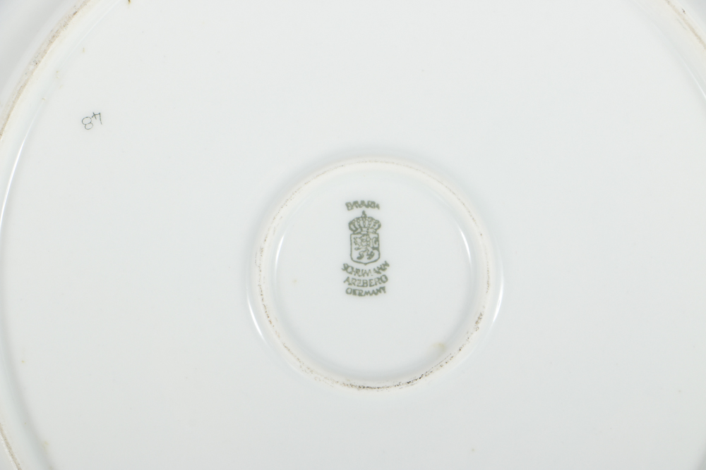 Schumann Bavarian Compote and Assorted Plates