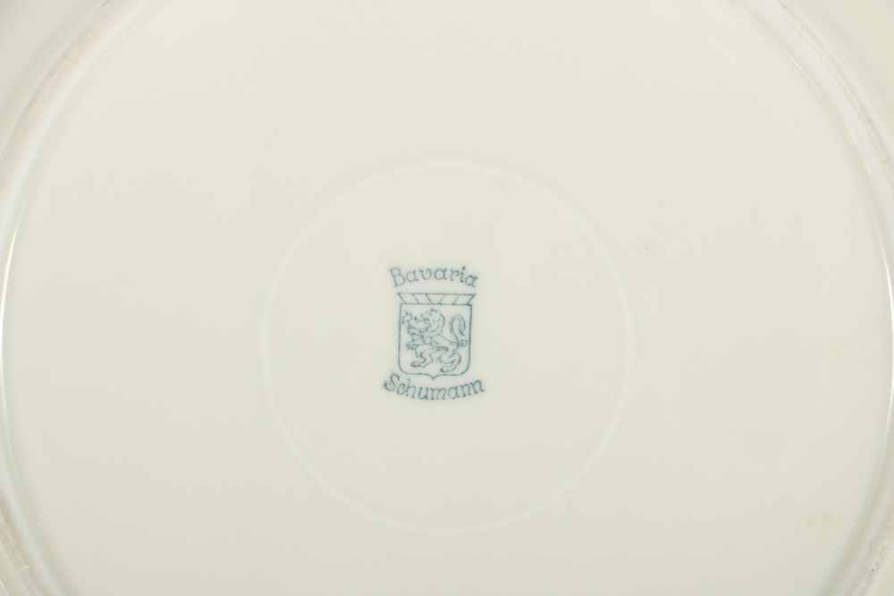 Schumann Bavarian Compote and Assorted Plates