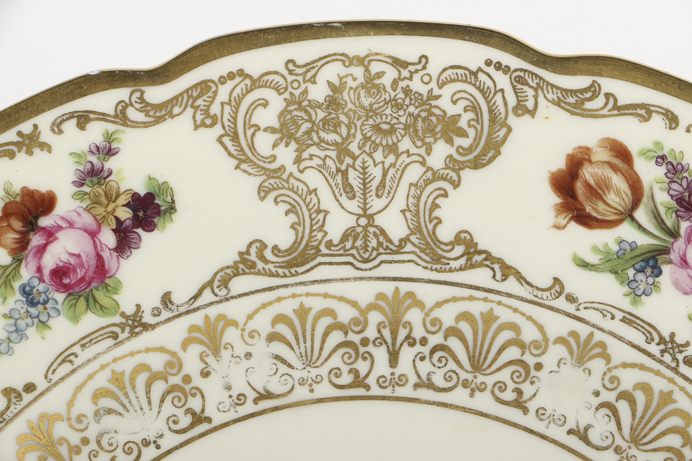 Schumann Bavarian Compote and Assorted Plates