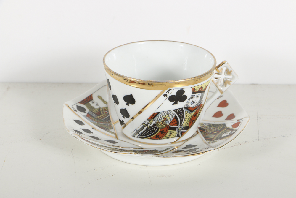 Assorted Porcelain Tea Cups and Royal Minton Jug