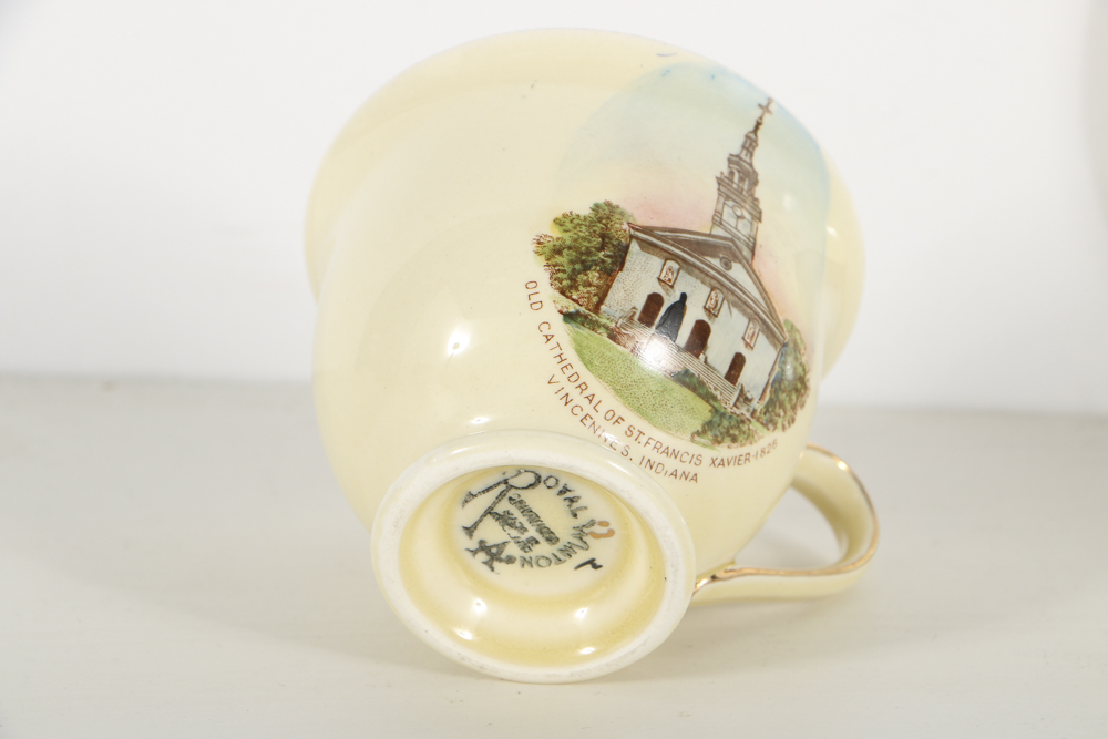 Assorted Porcelain Tea Cups and Royal Minton Jug