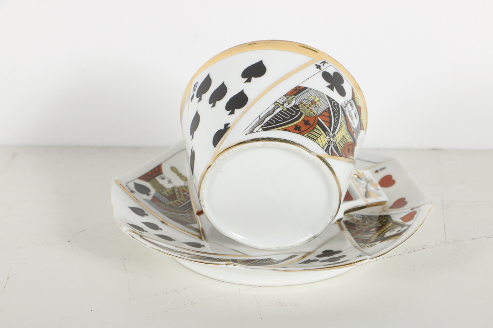 Assorted Porcelain Tea Cups and Royal Minton Jug