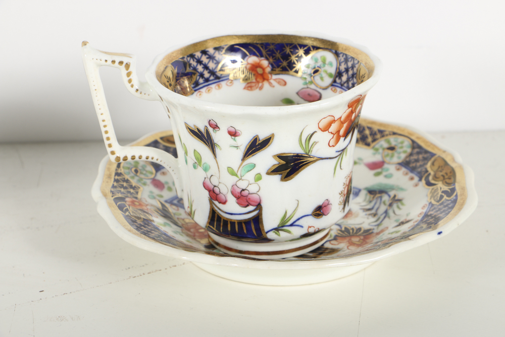Assorted Porcelain Tea Cups and Royal Minton Jug