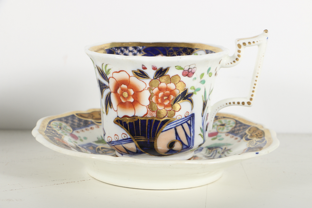 Assorted Porcelain Tea Cups and Royal Minton Jug