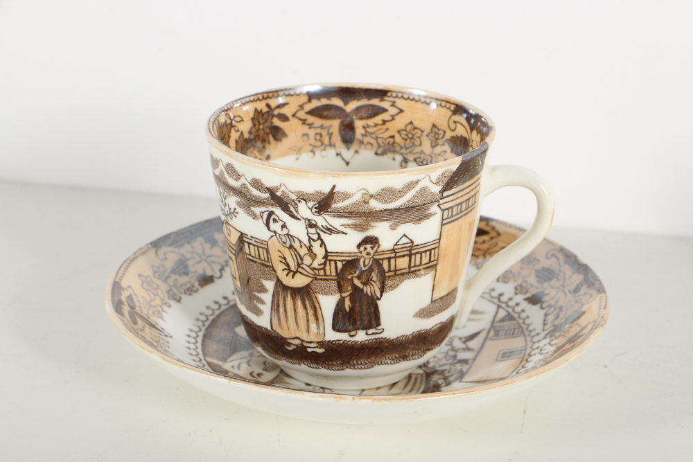 Assorted Porcelain Tea Cups and Royal Minton Jug