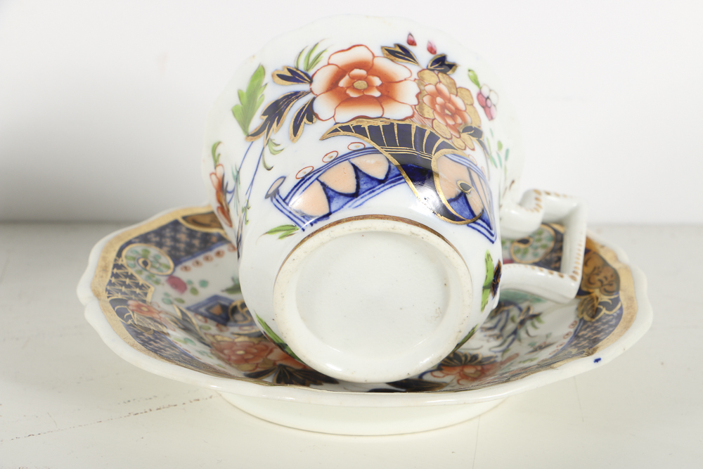 Assorted Porcelain Tea Cups and Royal Minton Jug
