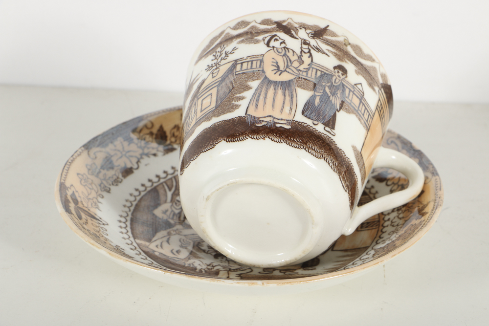 Assorted Porcelain Tea Cups and Royal Minton Jug