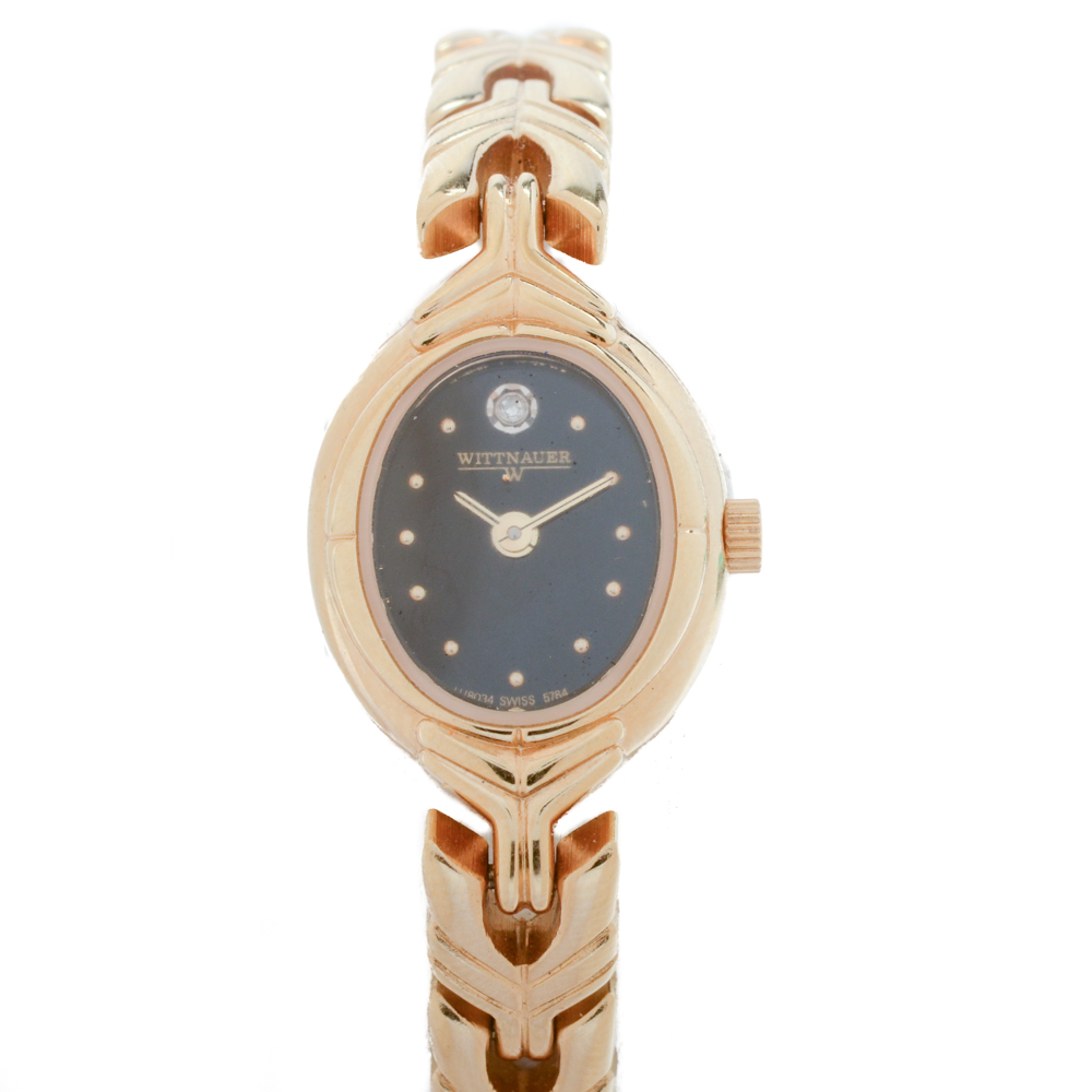 Wittnauer Watch with Diamond Accent