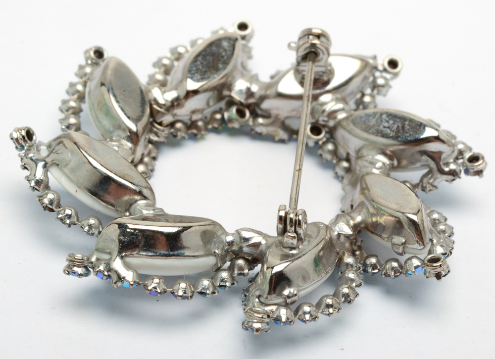 Weiss Aurora Borealis Rhinestone Demi-Parure Costume Jewelry Set