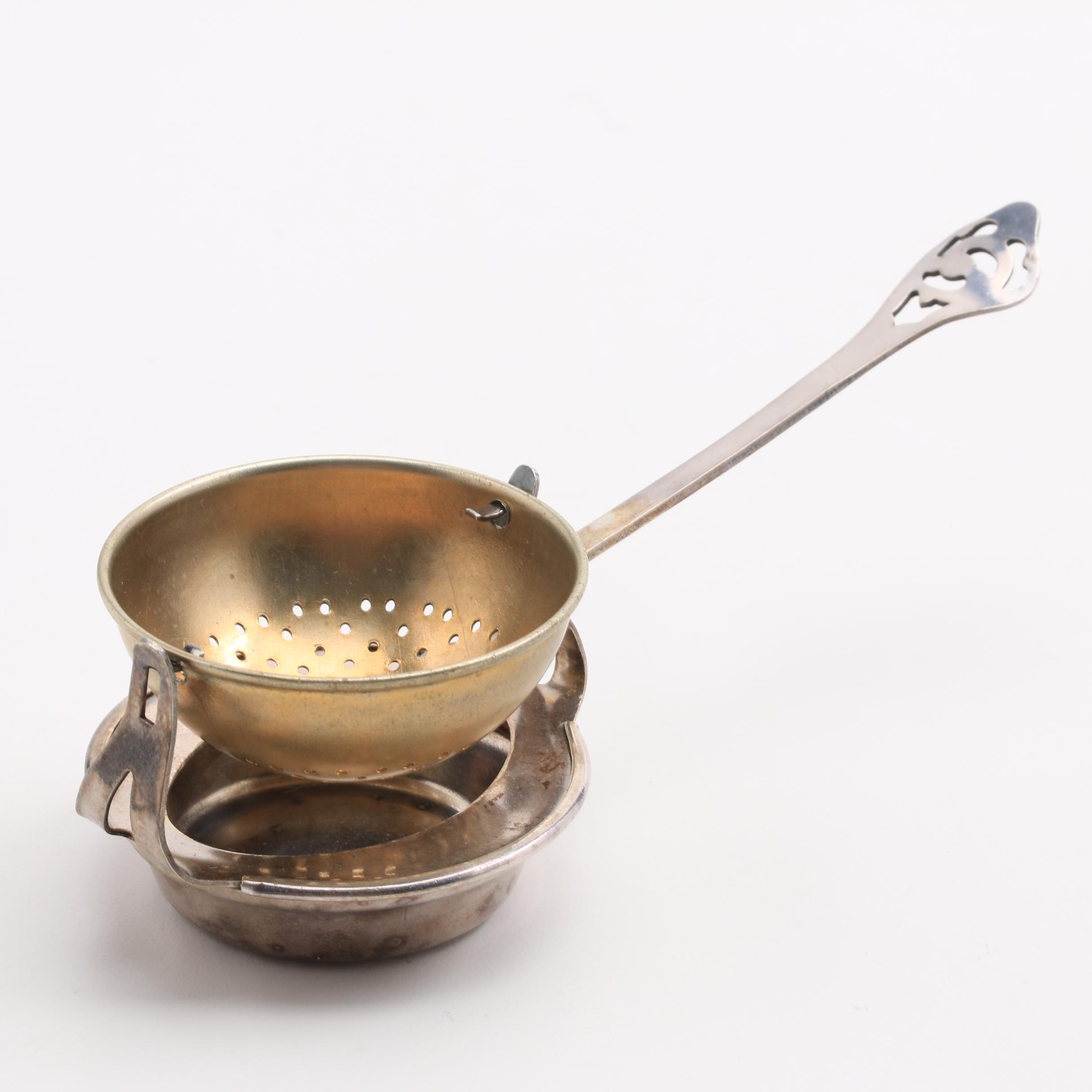 Vintage Housewares Featuring Coin Silver