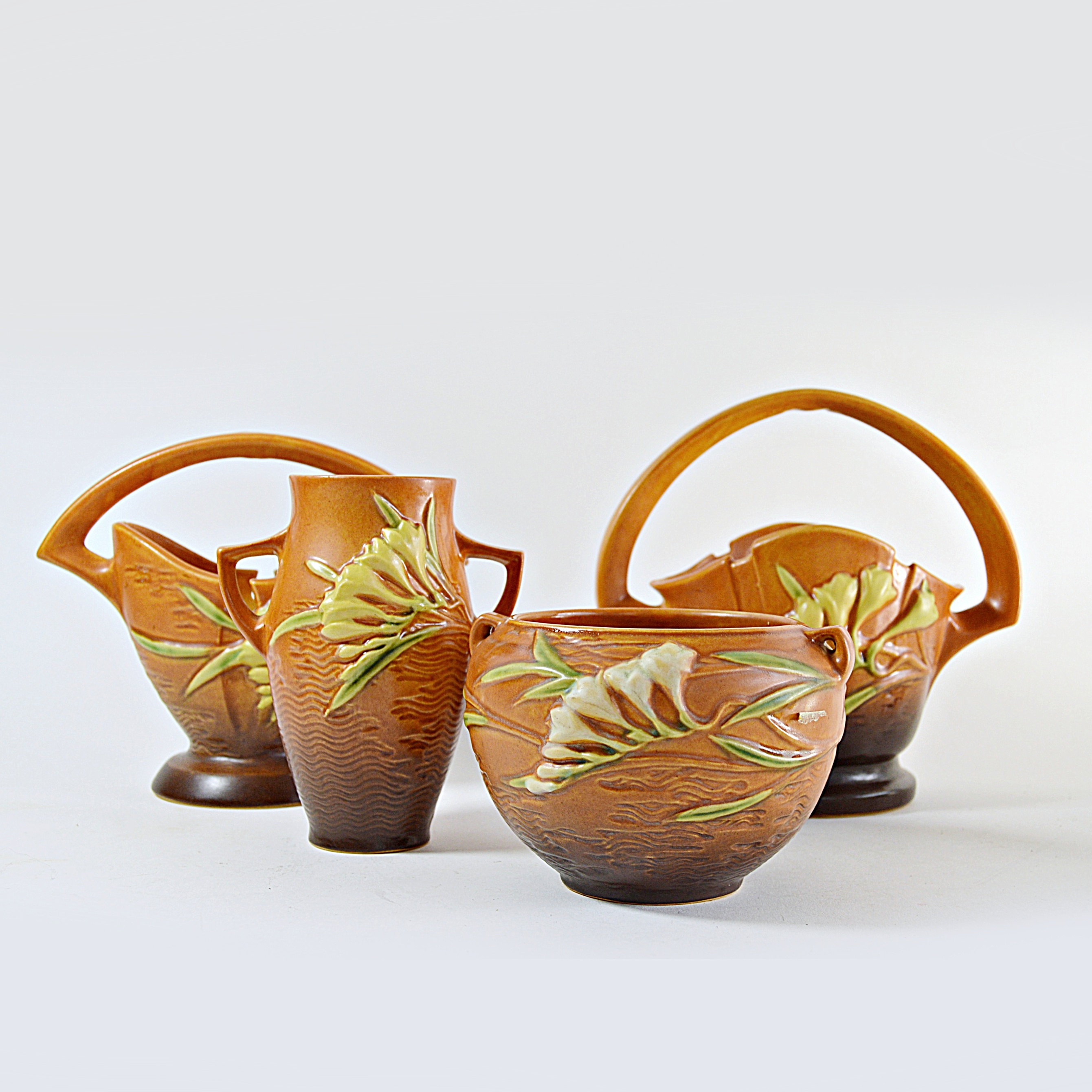 Vintage Roseville Pottery in "Freesia"