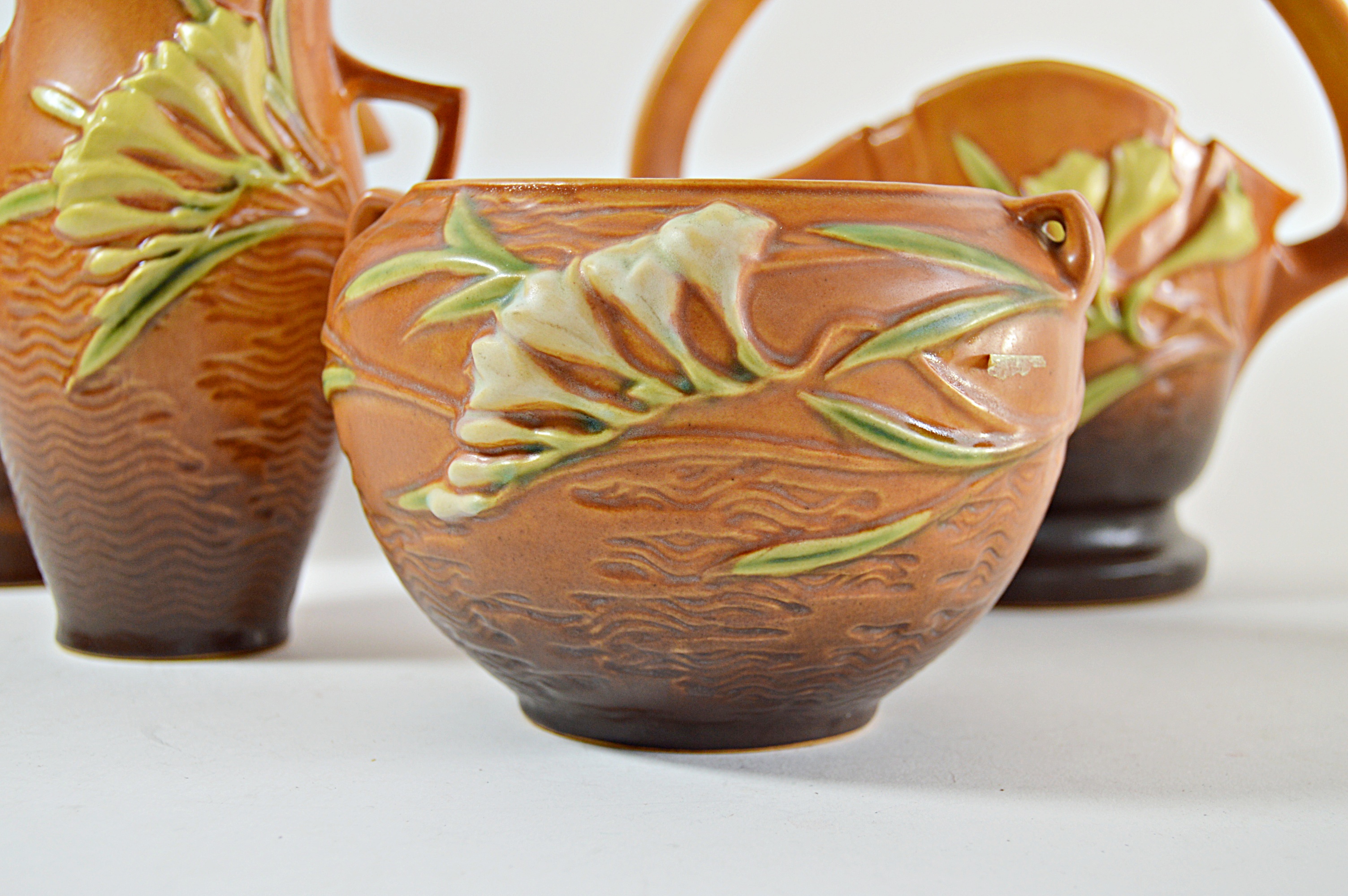 Vintage Roseville Pottery in "Freesia"