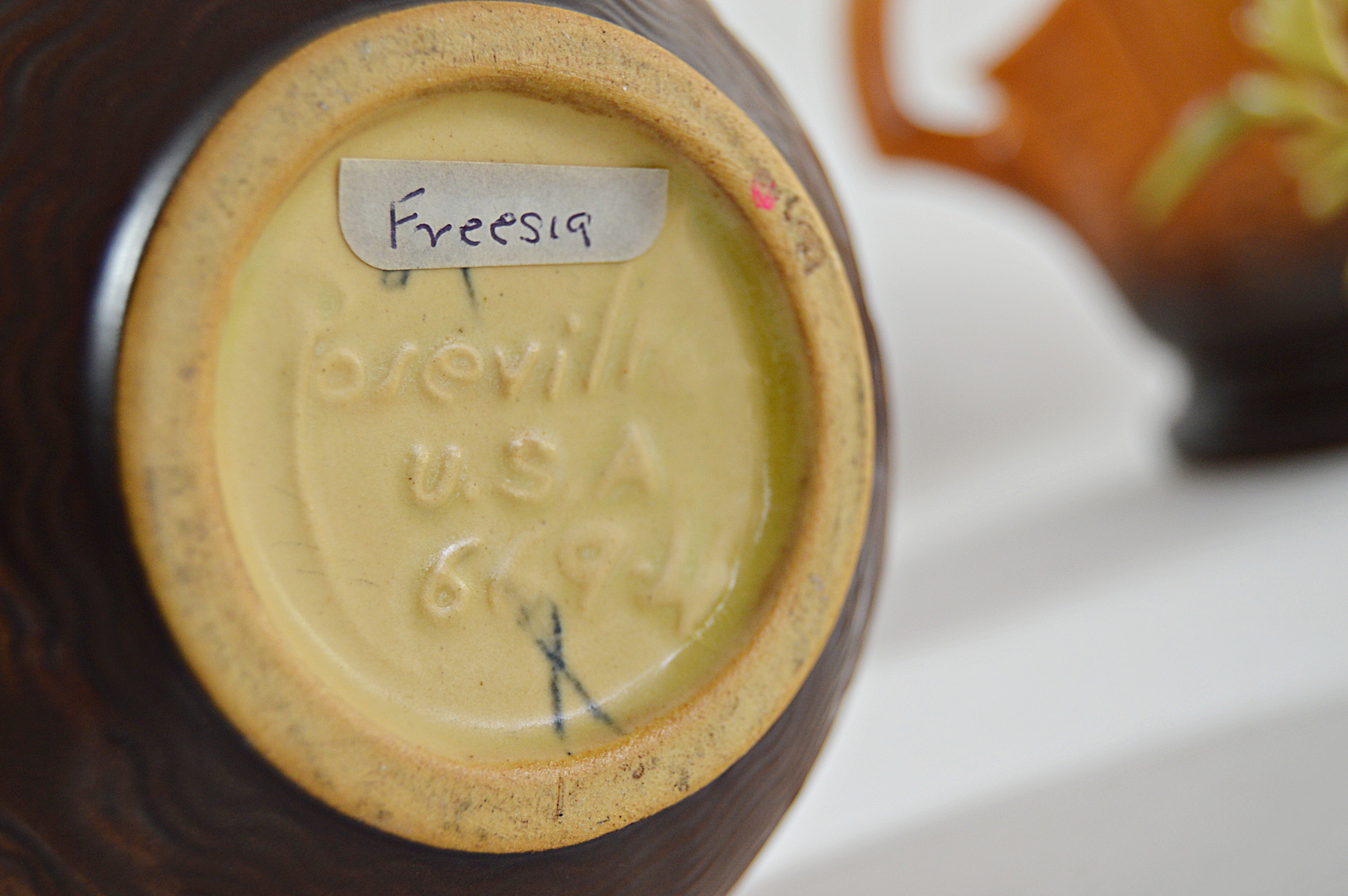 Vintage Roseville Pottery in "Freesia"