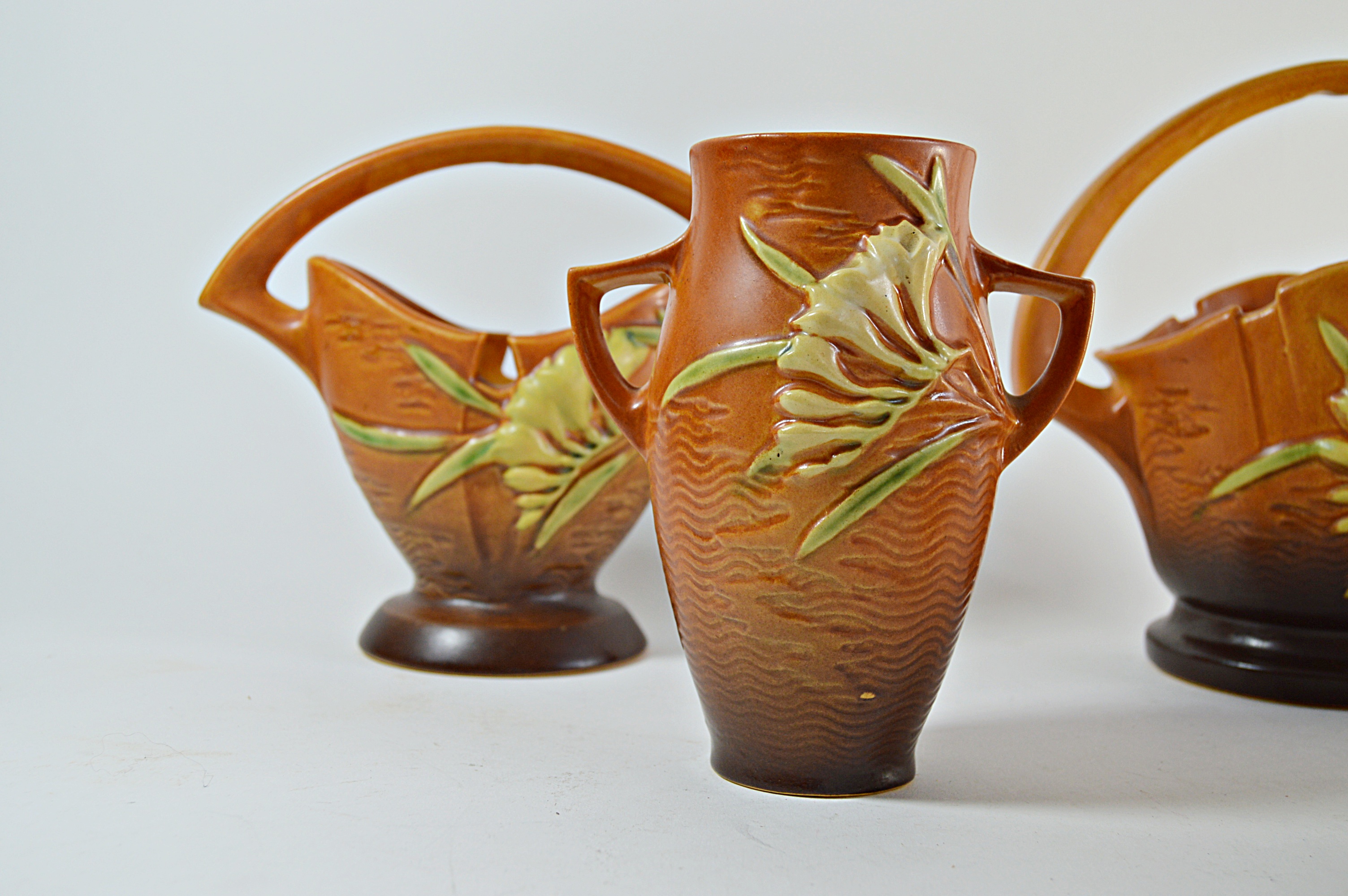 Vintage Roseville Pottery in "Freesia"