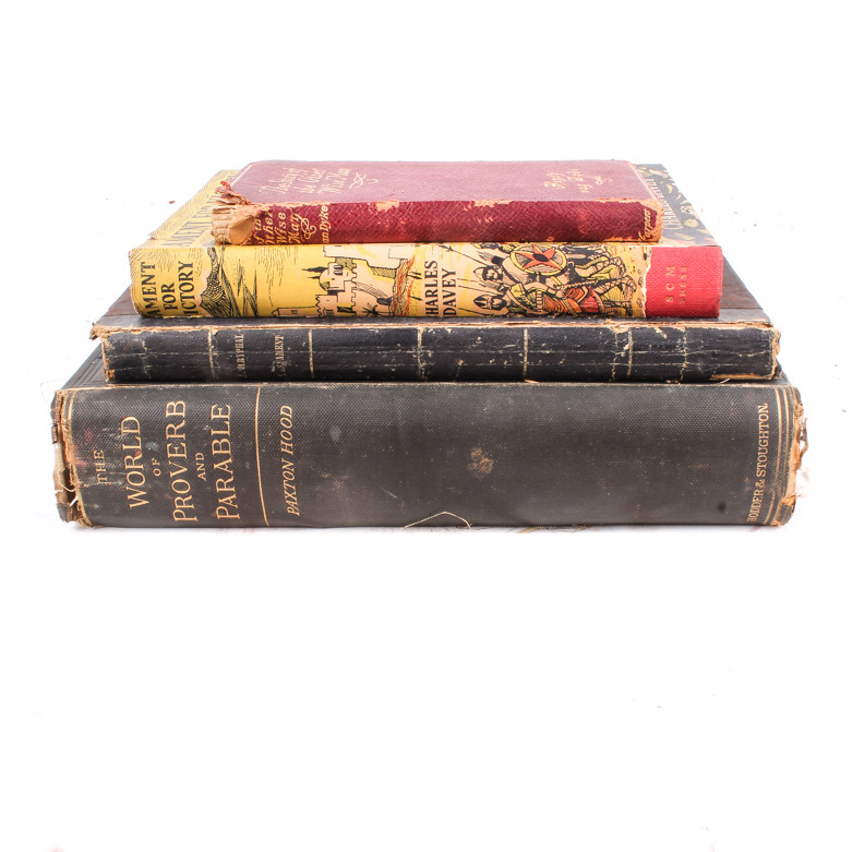 Vintage and Antique Bible-Themed Books
