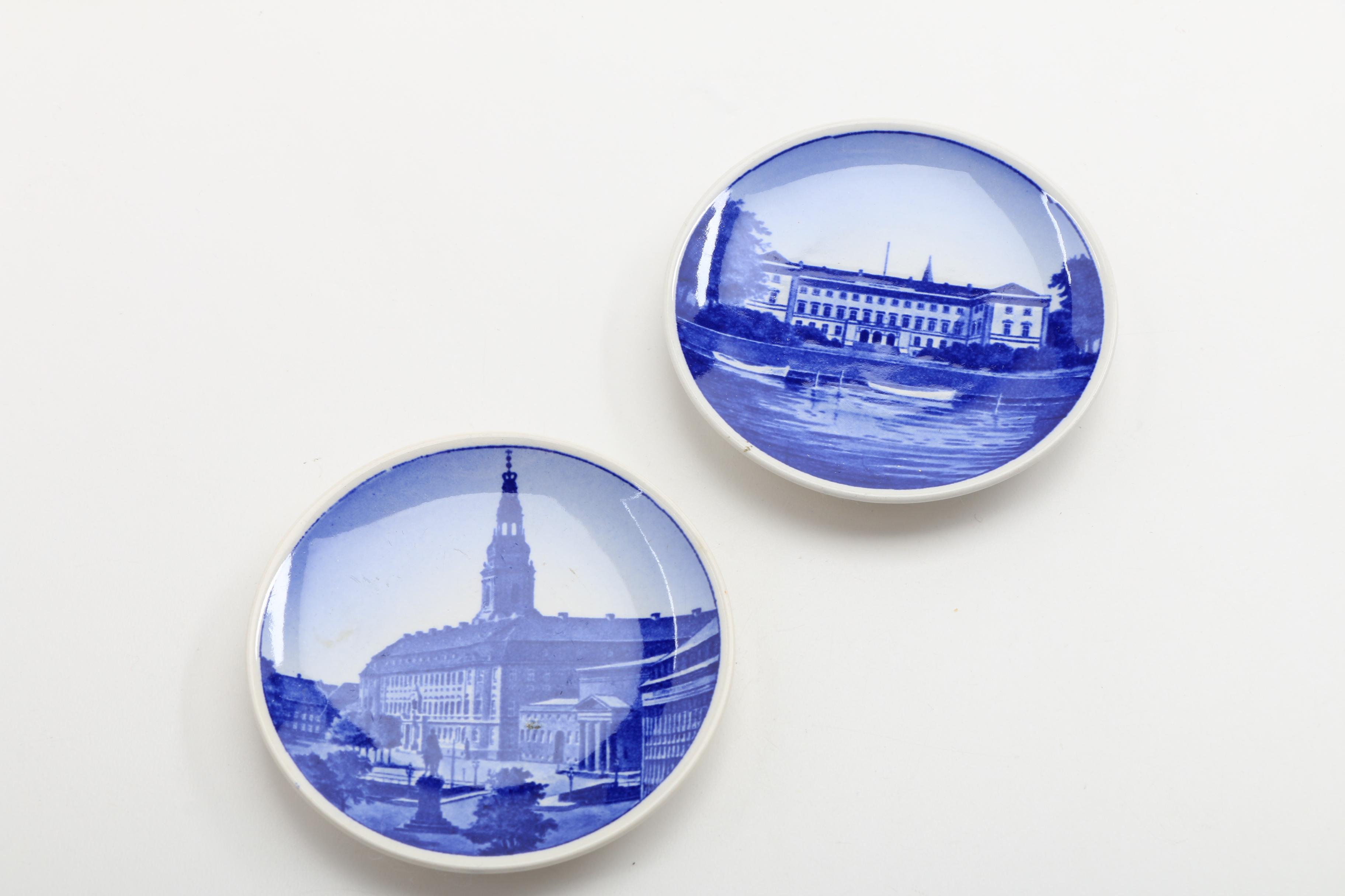 A Collection Of Over 50 Butter Pats