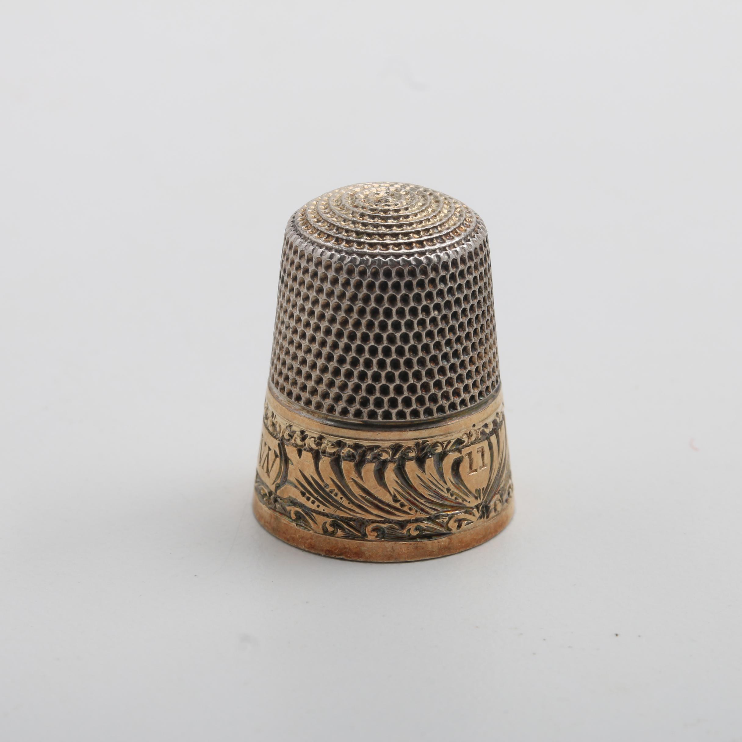 Eight Sterling Silver Thimbles