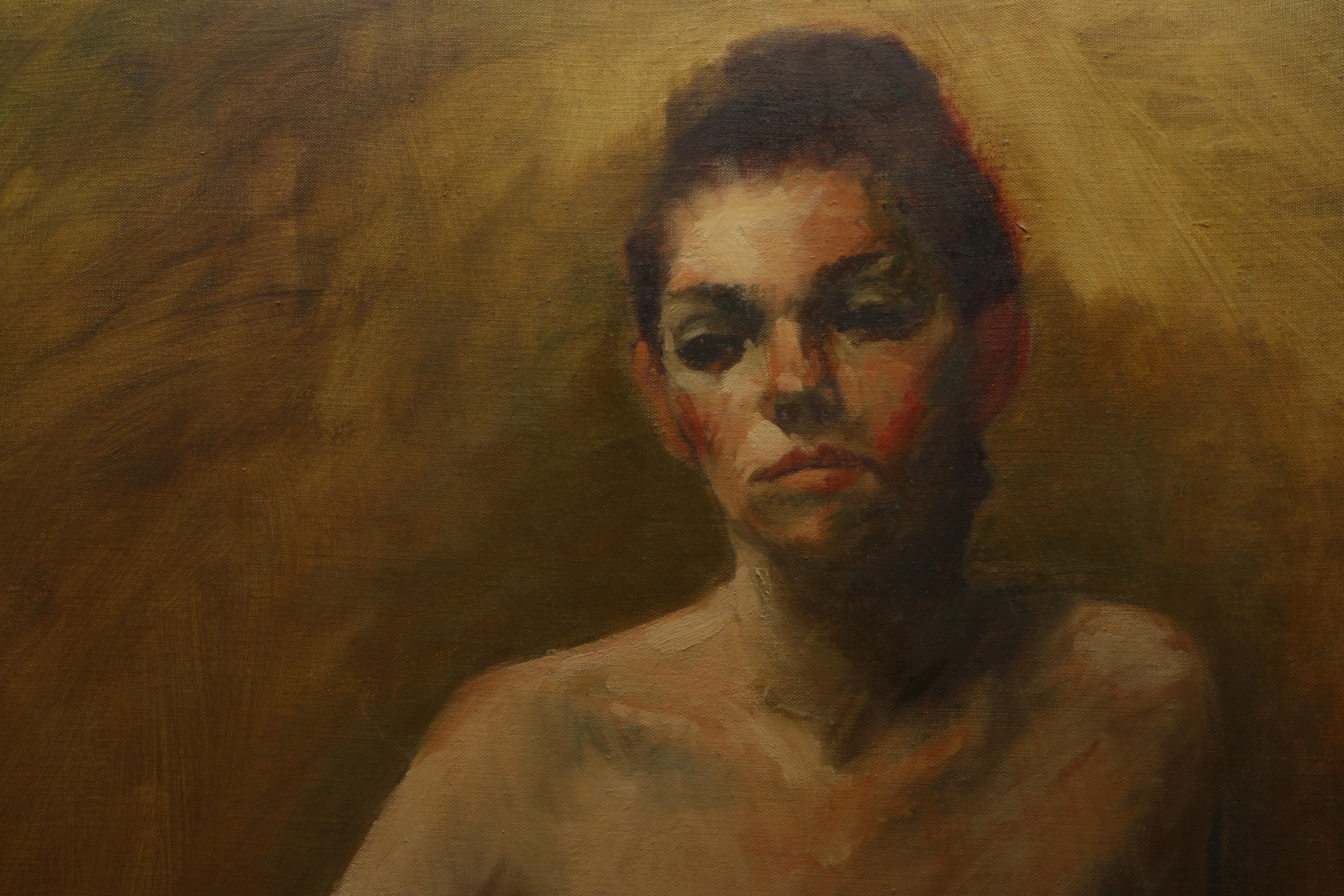 Julia Elko Cohen Oil Painting of a Female Figure