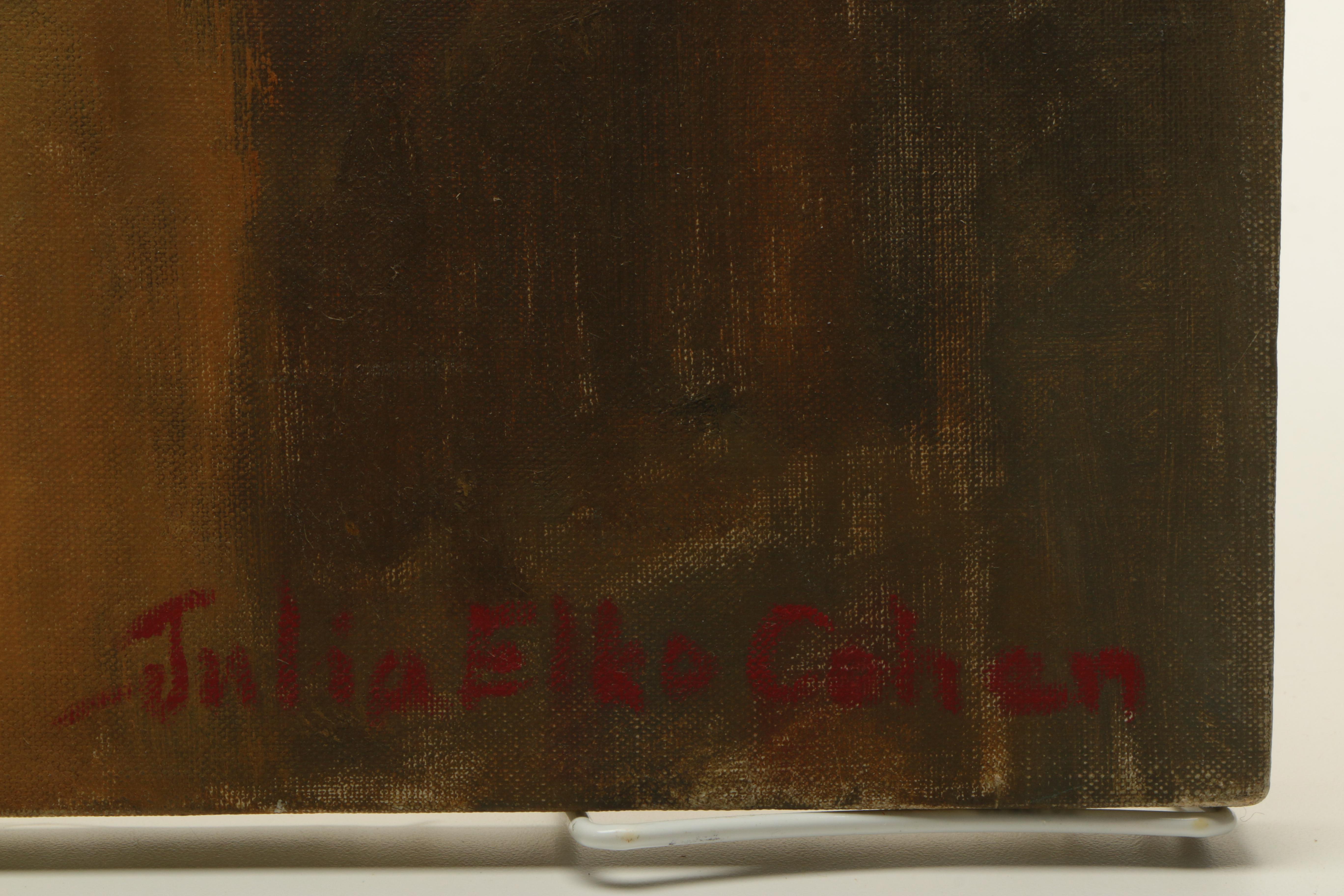 Julia Elko Cohen Oil Painting of a Female Figure