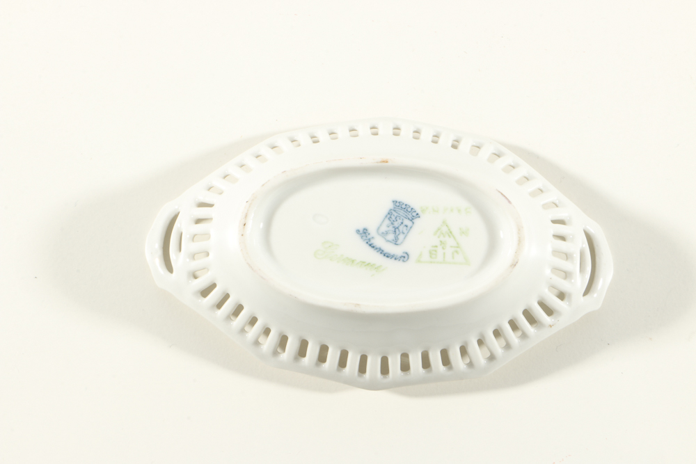 Plethora of Pierced Porcelain Plates and Bowls from Schumann