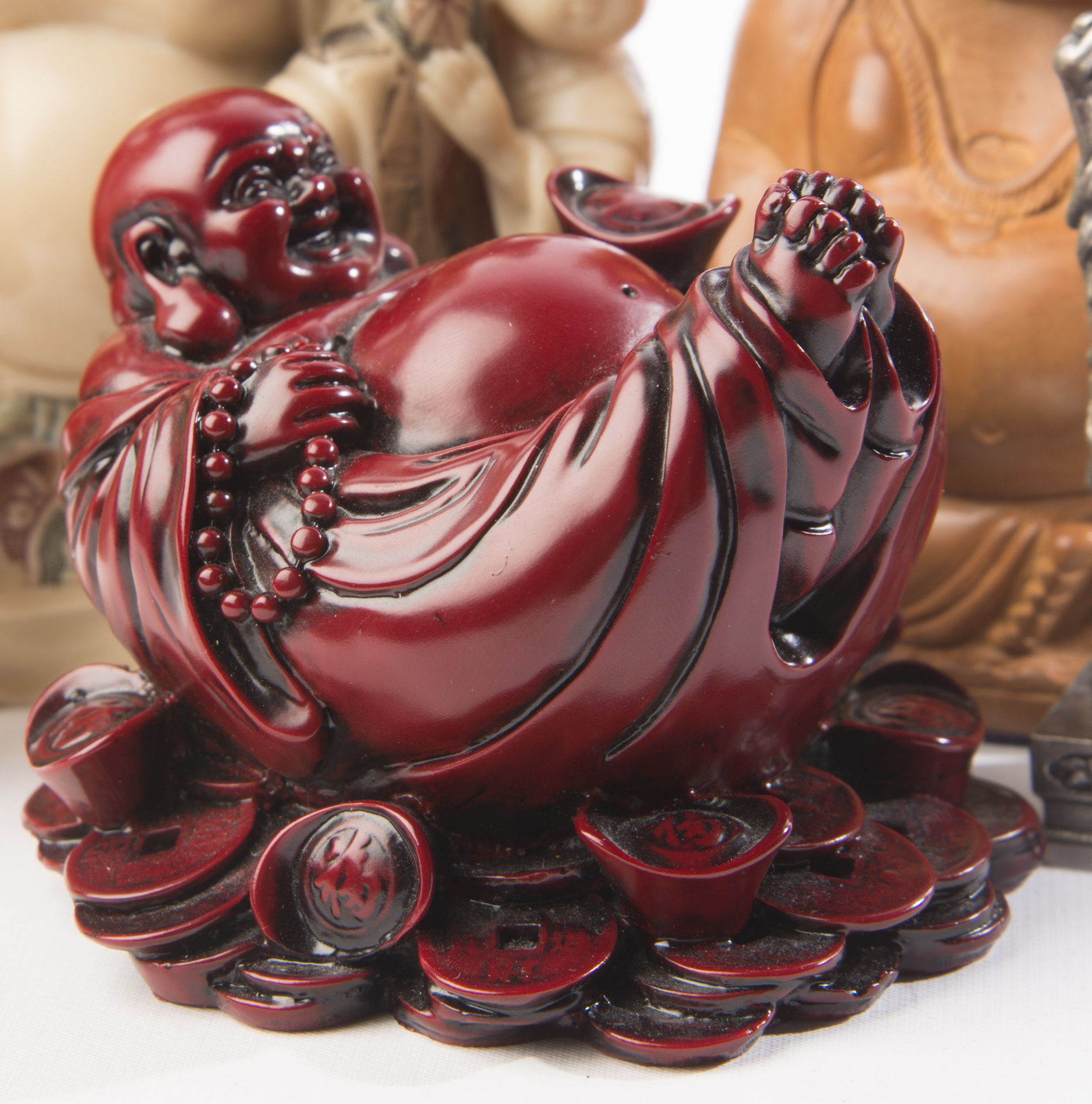 Collection of Budai Figurines