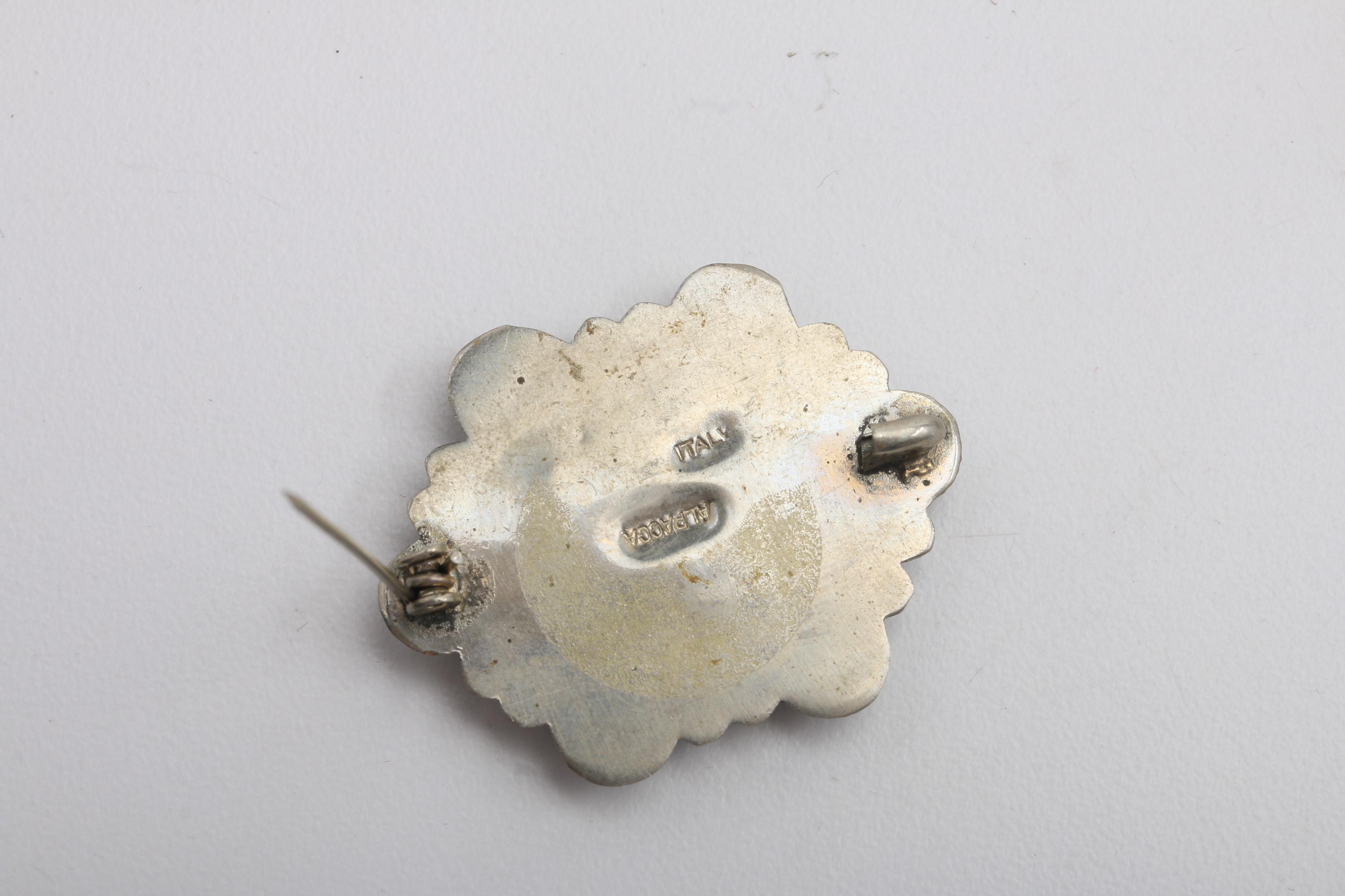 Four Italian Glass Mosaic Jewelry Pieces