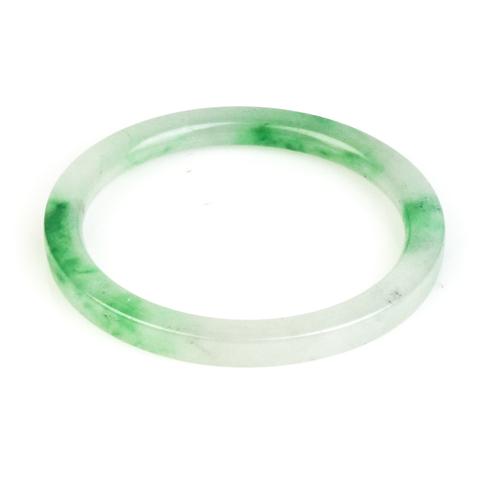 Pair of Jadeite Jade Bangle Bracelets