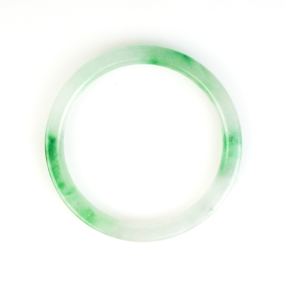 Pair of Jadeite Jade Bangle Bracelets