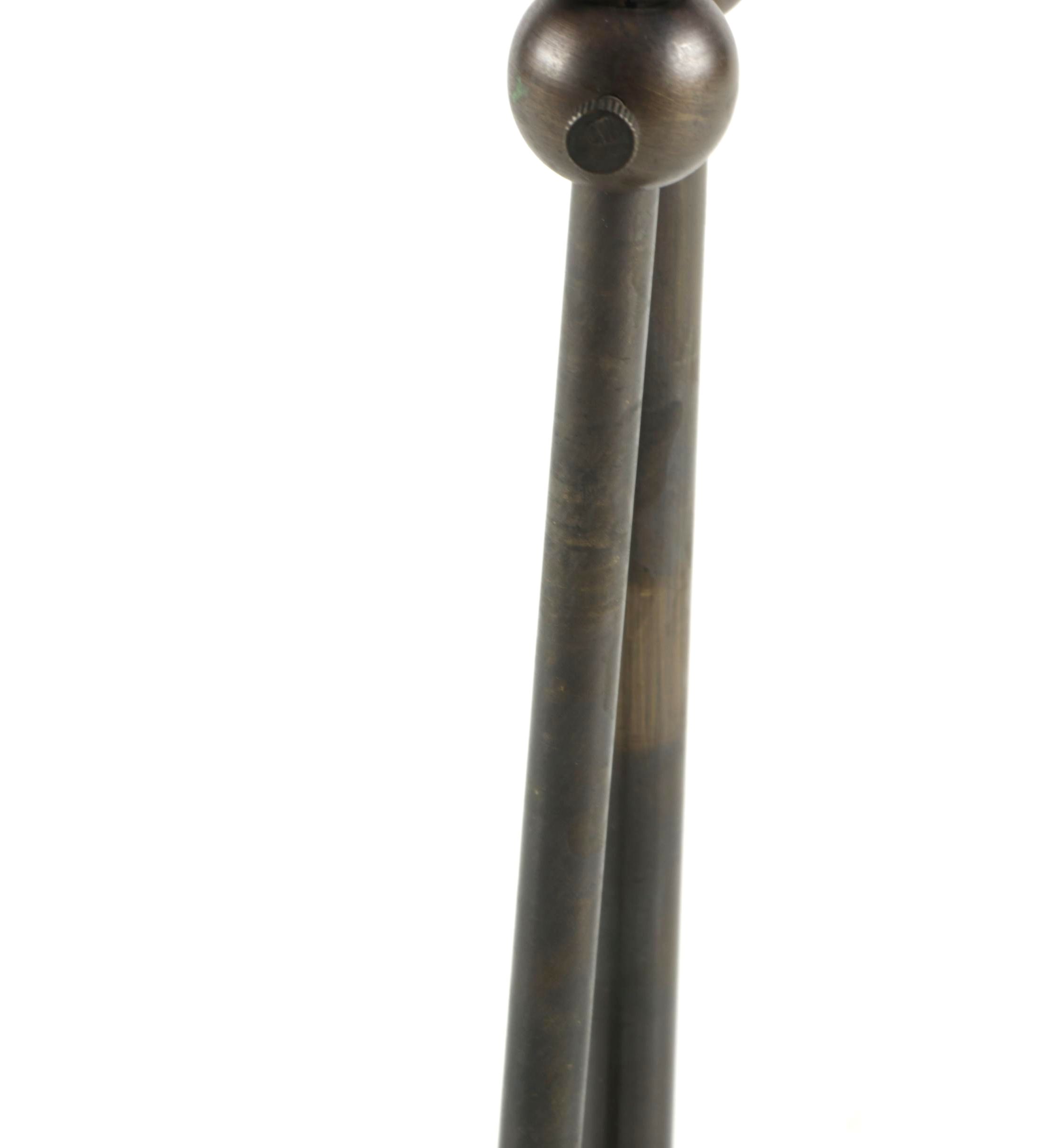 Swivel Magnifying Glass with Bronze-Tone Base