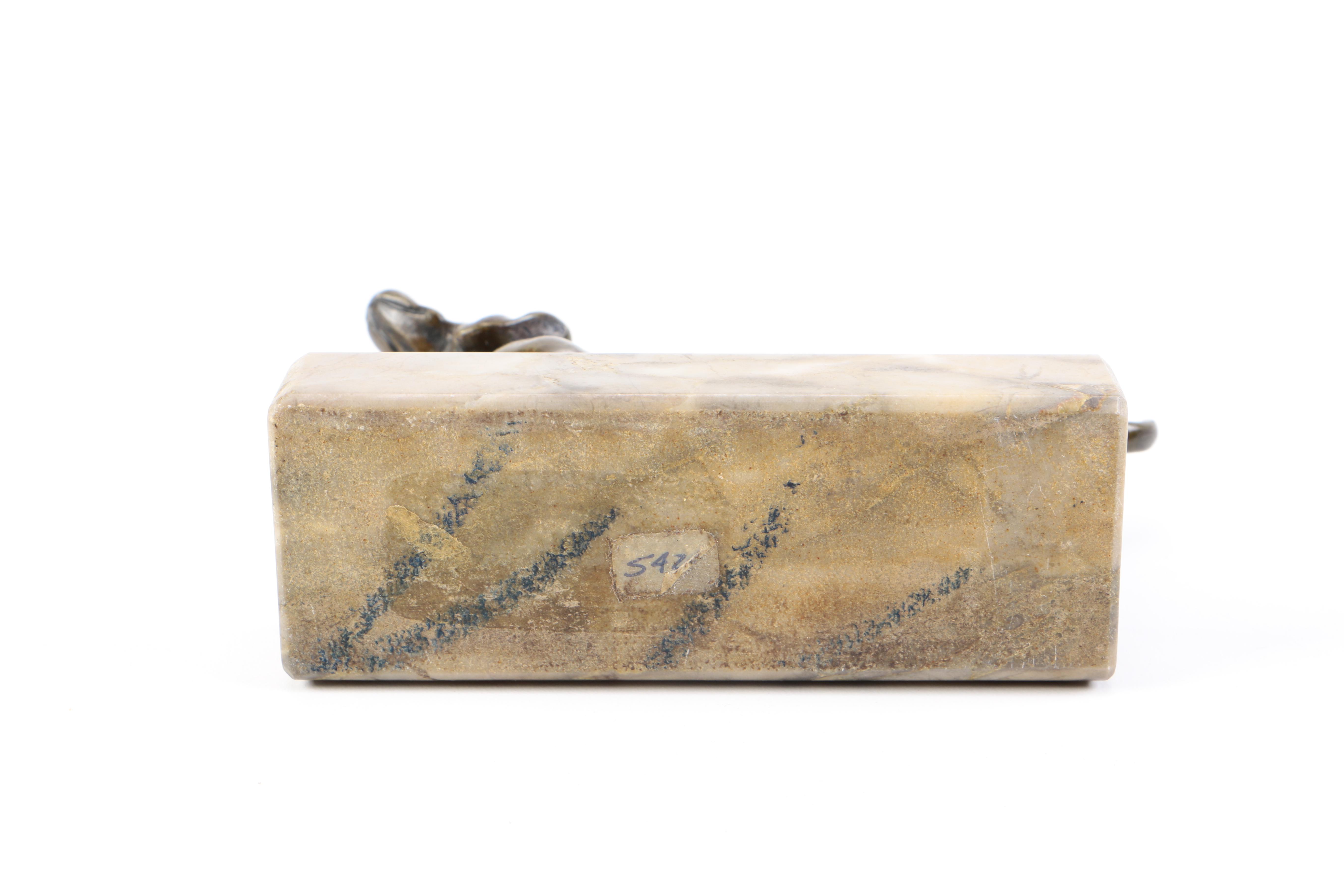 Cast Metal Dachshund Figurine