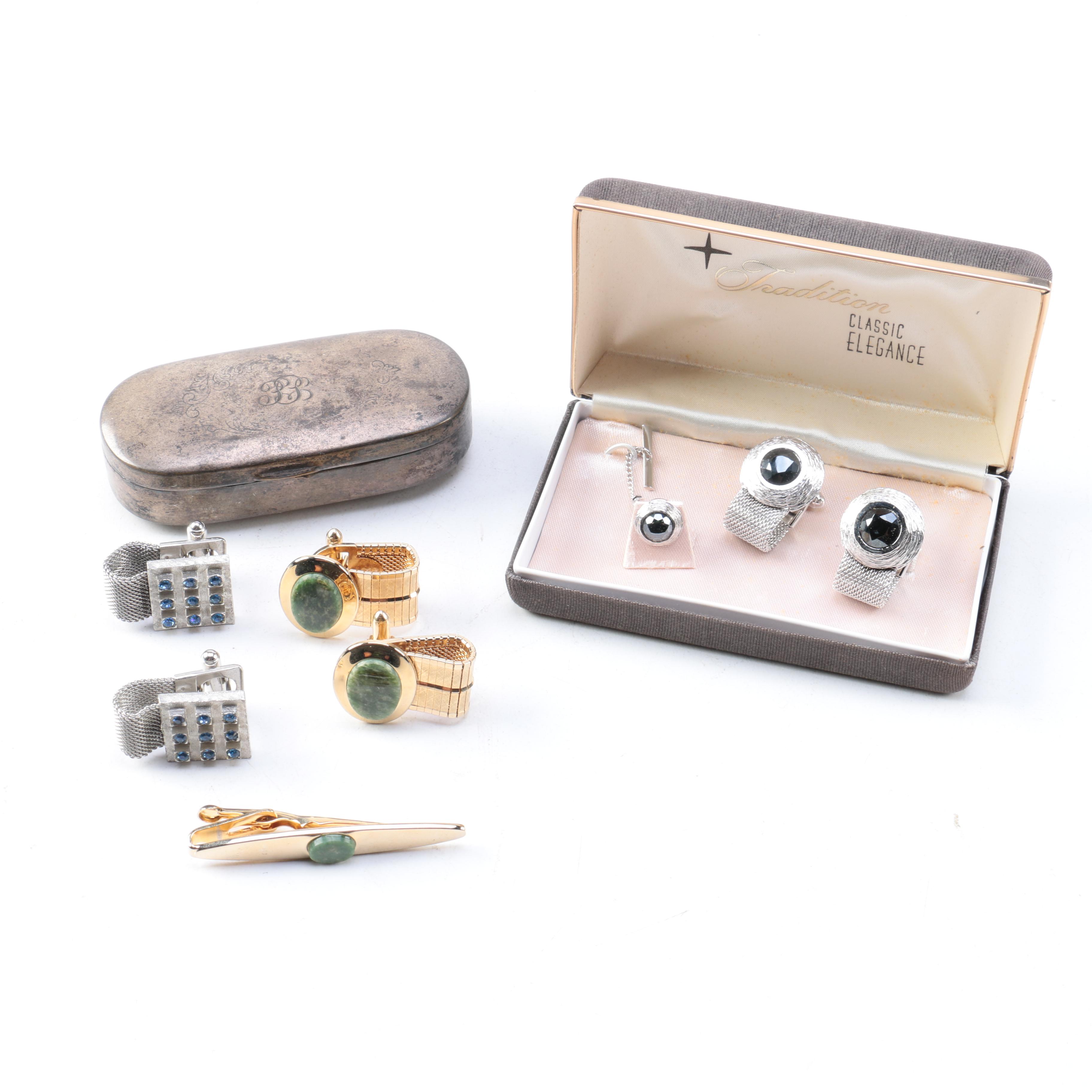 Trinket Box, Cufflinks and Tie Accessories