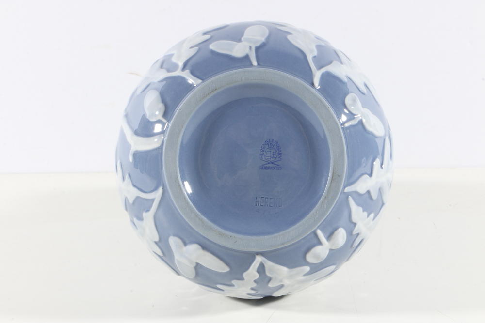 Herend Porcelain Double Gourd Vase