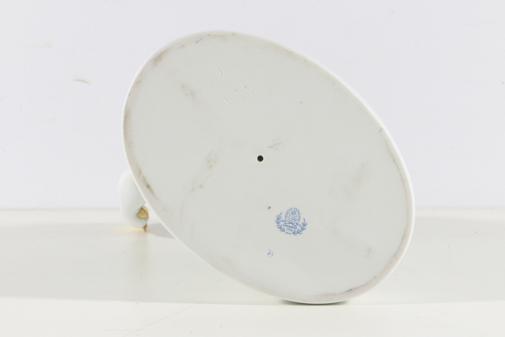 Herend Porcelain 150th Anniversary Figurine Woman with a Mirror